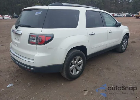 2015 GMC Acadia Sle-2 из США, поврежденный, VIN 1GKKRPKD7FJ123860